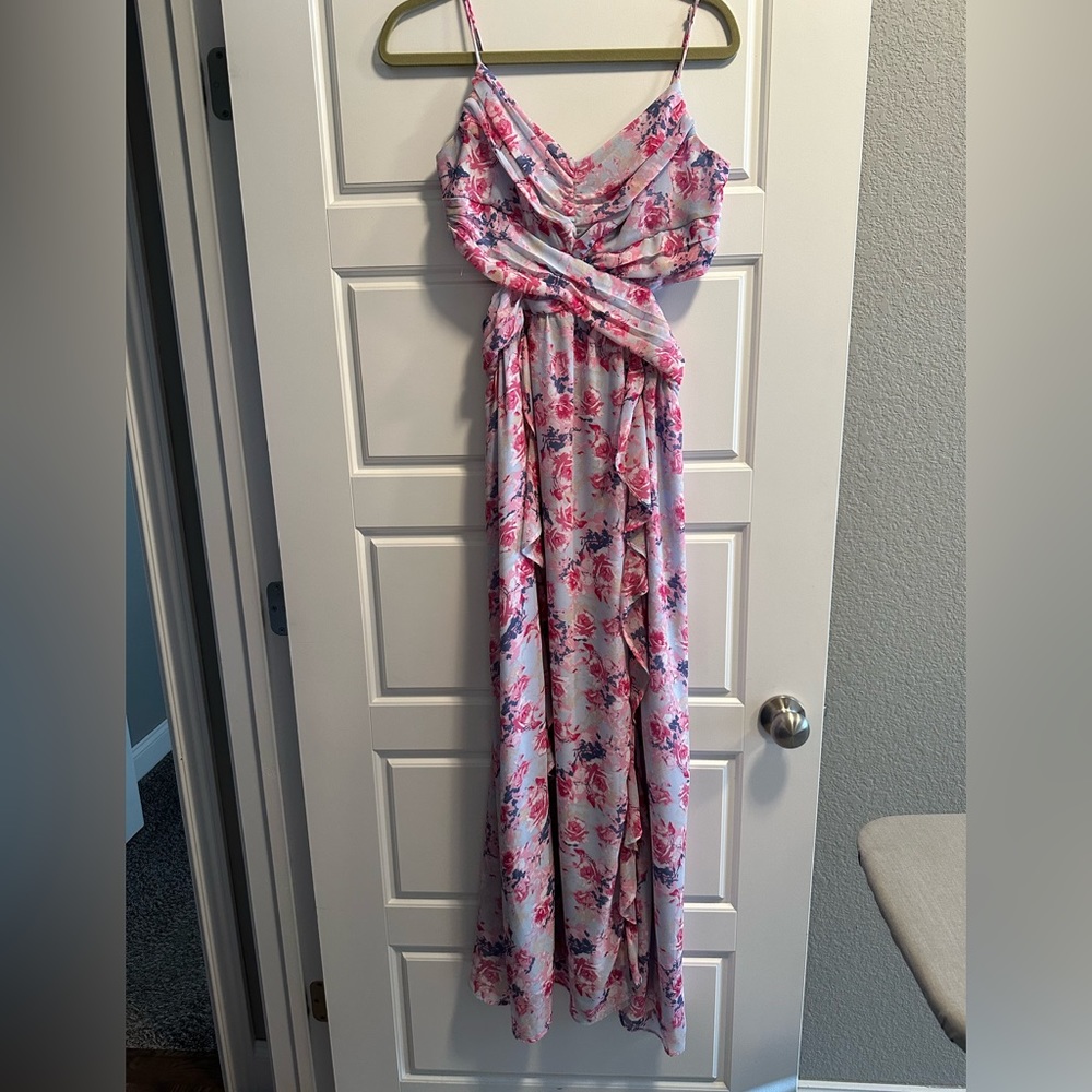 Lush Floral Maxi Dress